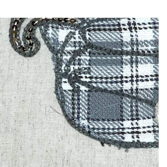 Envogue Linen Table Runner Cream Color W Gray White Pumpkins Fall 86” X 16” READ - Picture 8 of 14